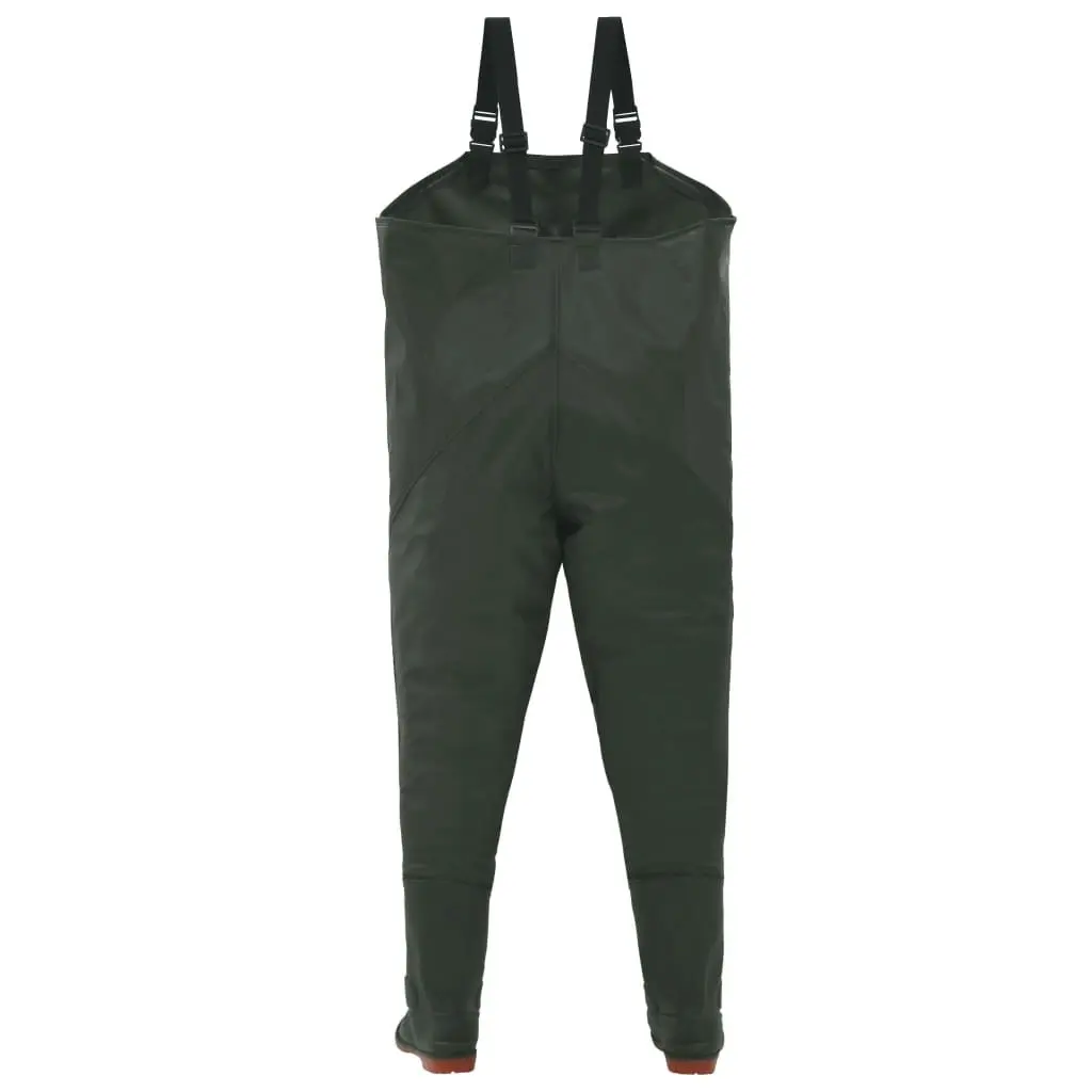 Wading Pants with Boots Green Size 46 133661