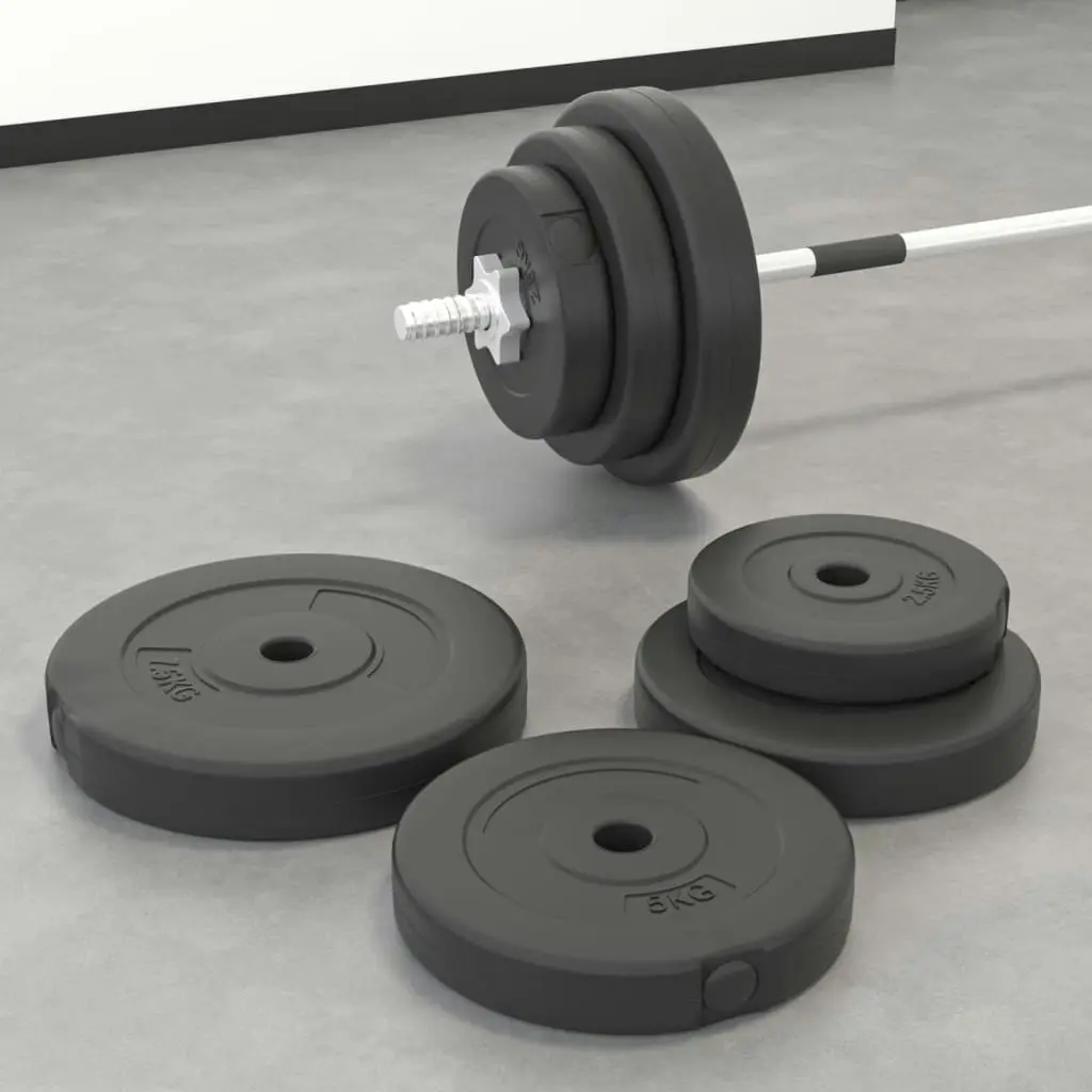 Weight Plates 6 pcs 30 kg Cement 93599