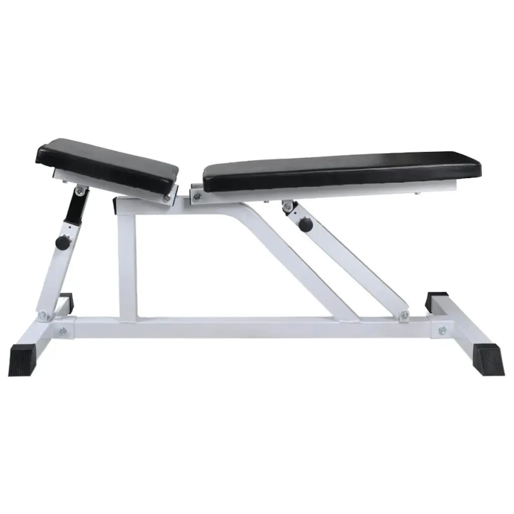 Workout Bench with Barbell and Dumbbell Set 60.5 kg 275346