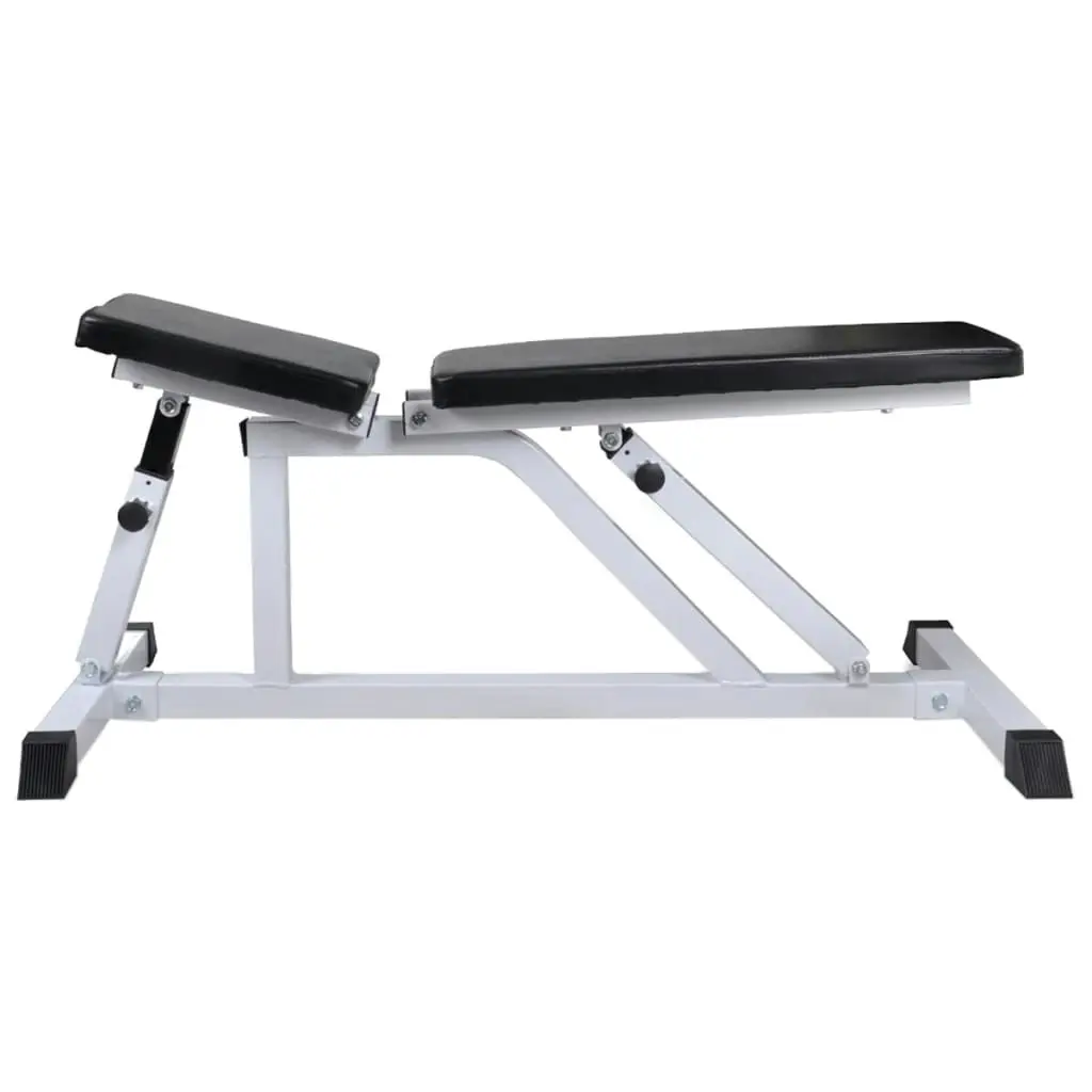 Workout Bench with Barbell and Dumbbell Set 30.5 kg 275350