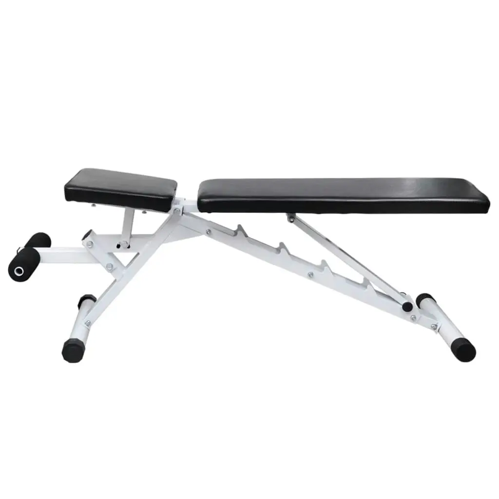 Workout Bench with Barbell and Dumbbell Set 30.5 kg 275351