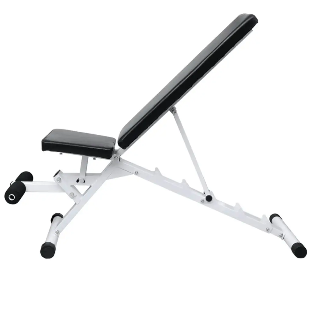 Workout Bench with Barbell and Dumbbell Set 30.5 kg 275351