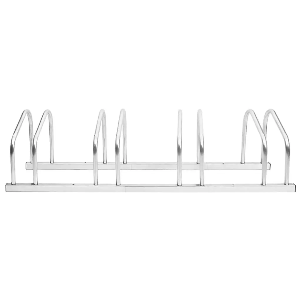 Bike Rack for 4 Bikes Galvanised Steel 154419