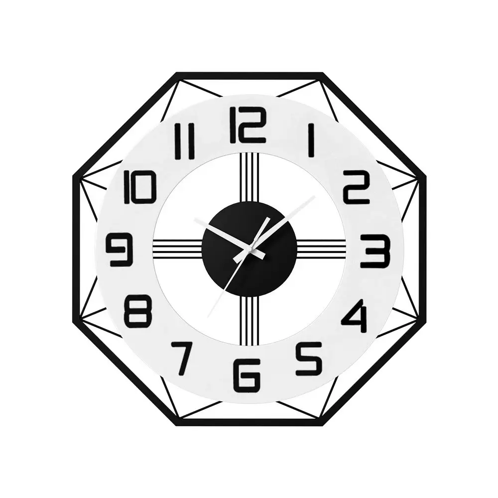 Artiss 60CM Wall Clock Octagon