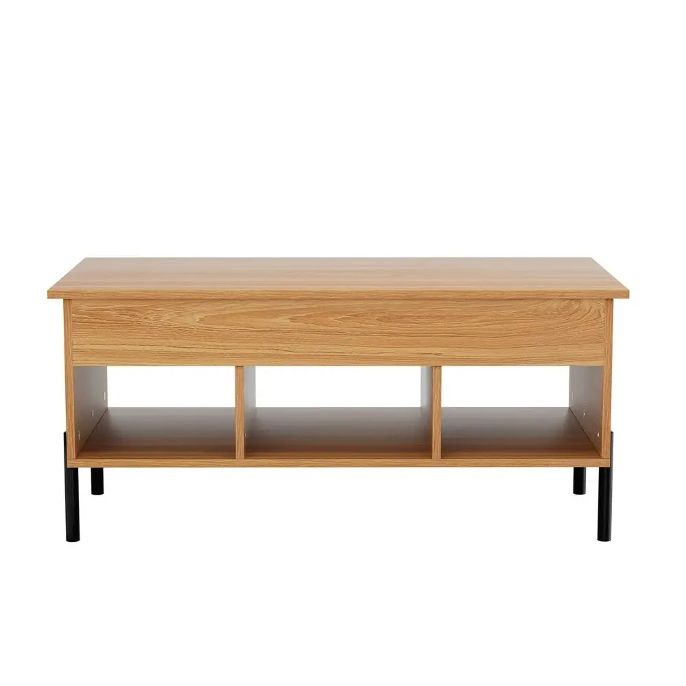 Artiss Coffee Table Lift-top Oak