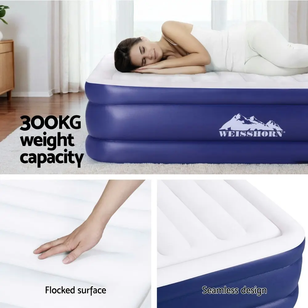 Weisshorn Air Mattress King Inflatable Bed Air bed 51cm