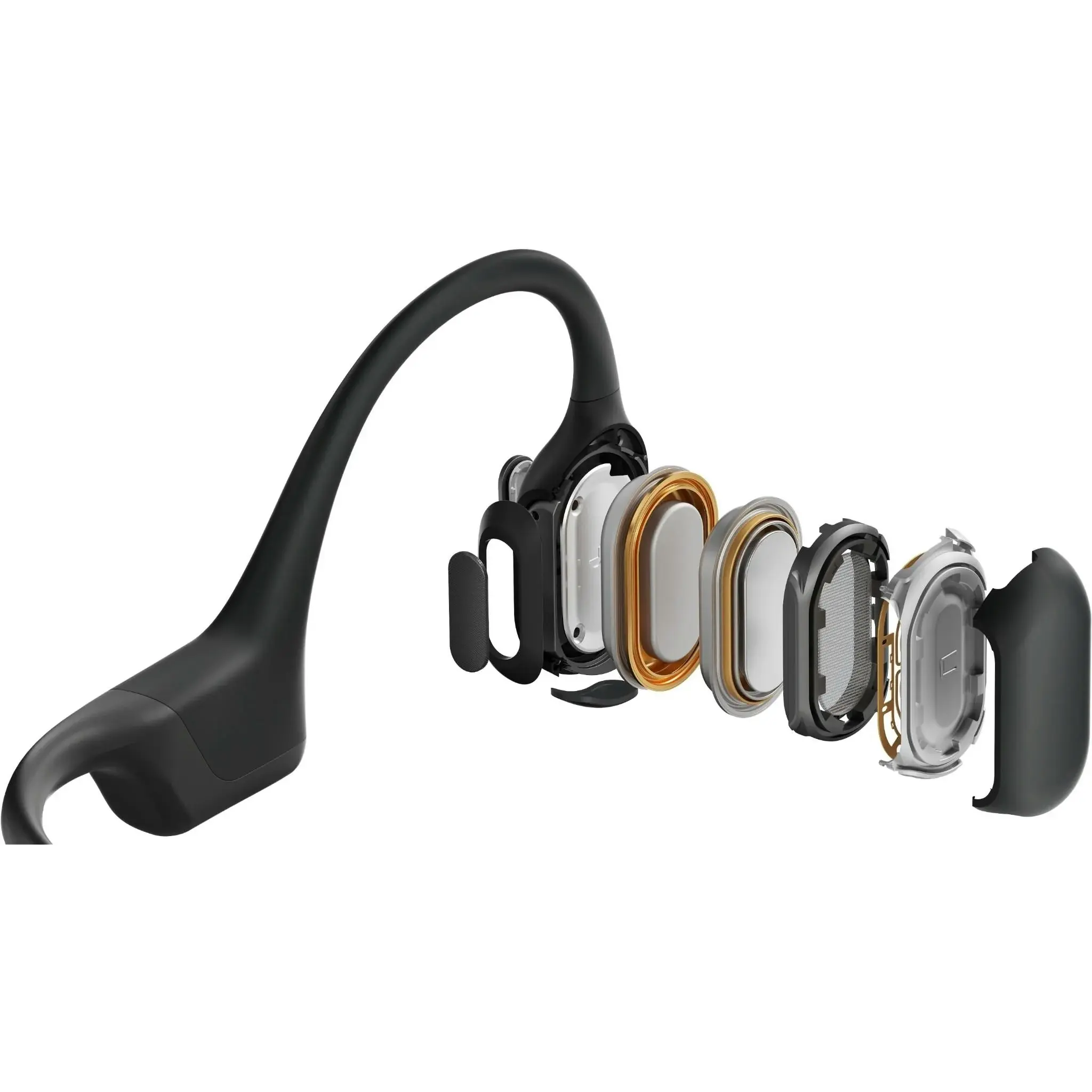 SHOKZ Openrun Pro Bone Conduction Sports Headphones - Black