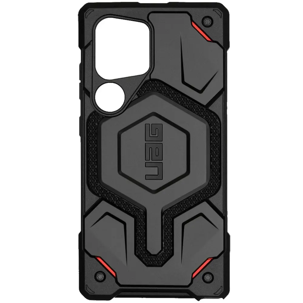 UAG Monarch Pro Case For Samsung Galaxy S24 Ultra - Kevlar Black