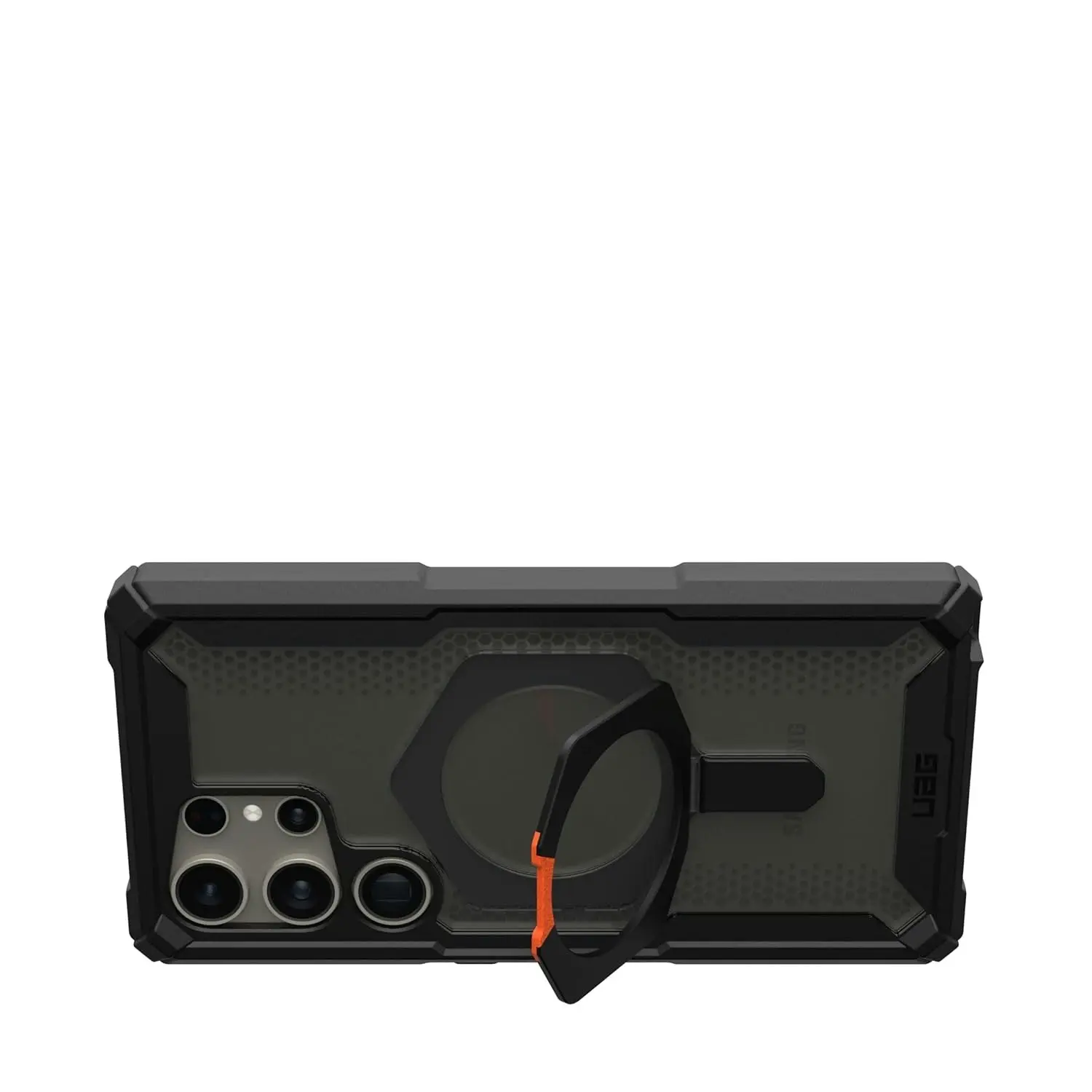 UAG Plasma Case For Samsung Galaxy S24 - Black/orange