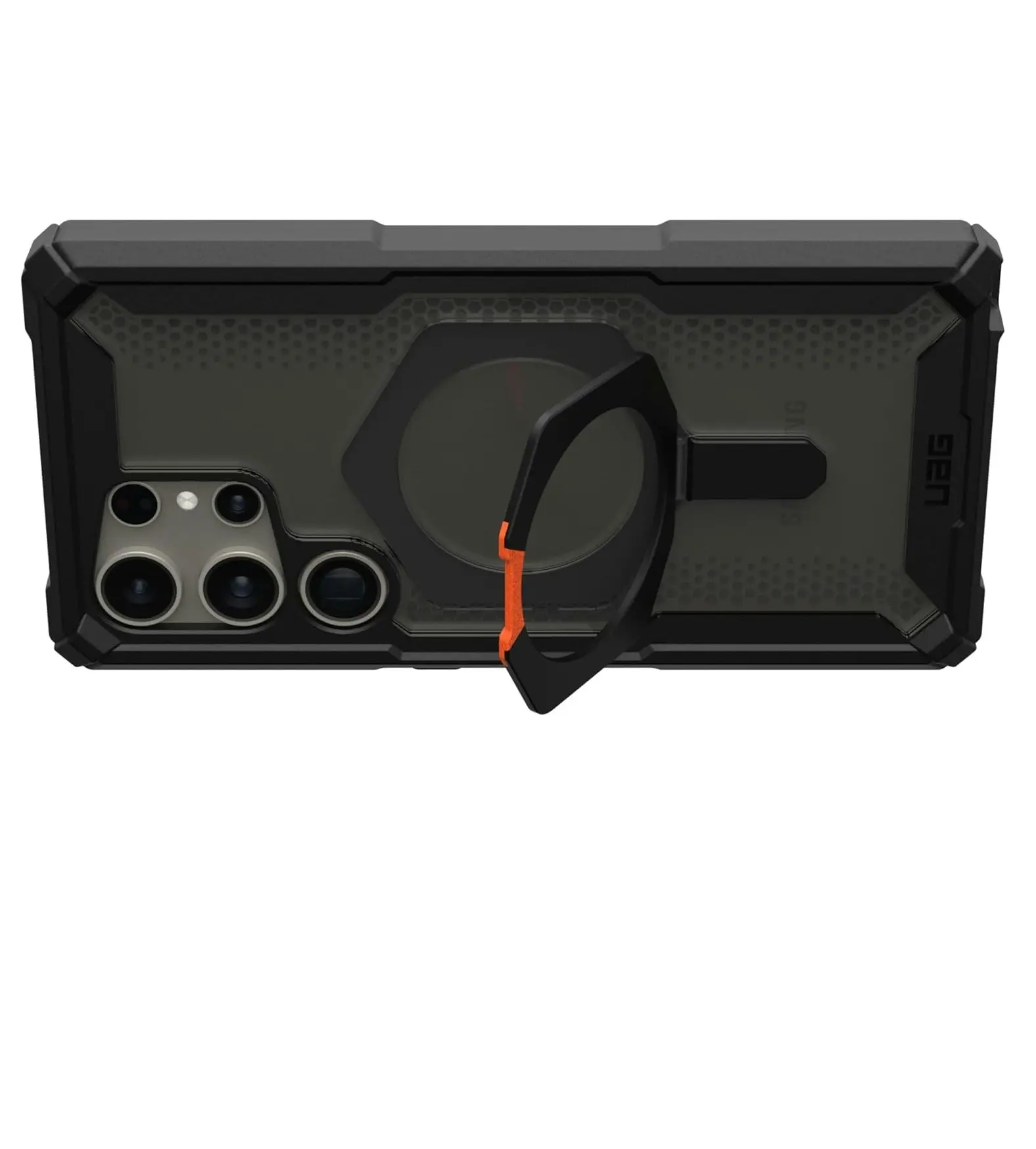 UAG Plasma Case For Samsung Galaxy S24 Ultra - Black/orange