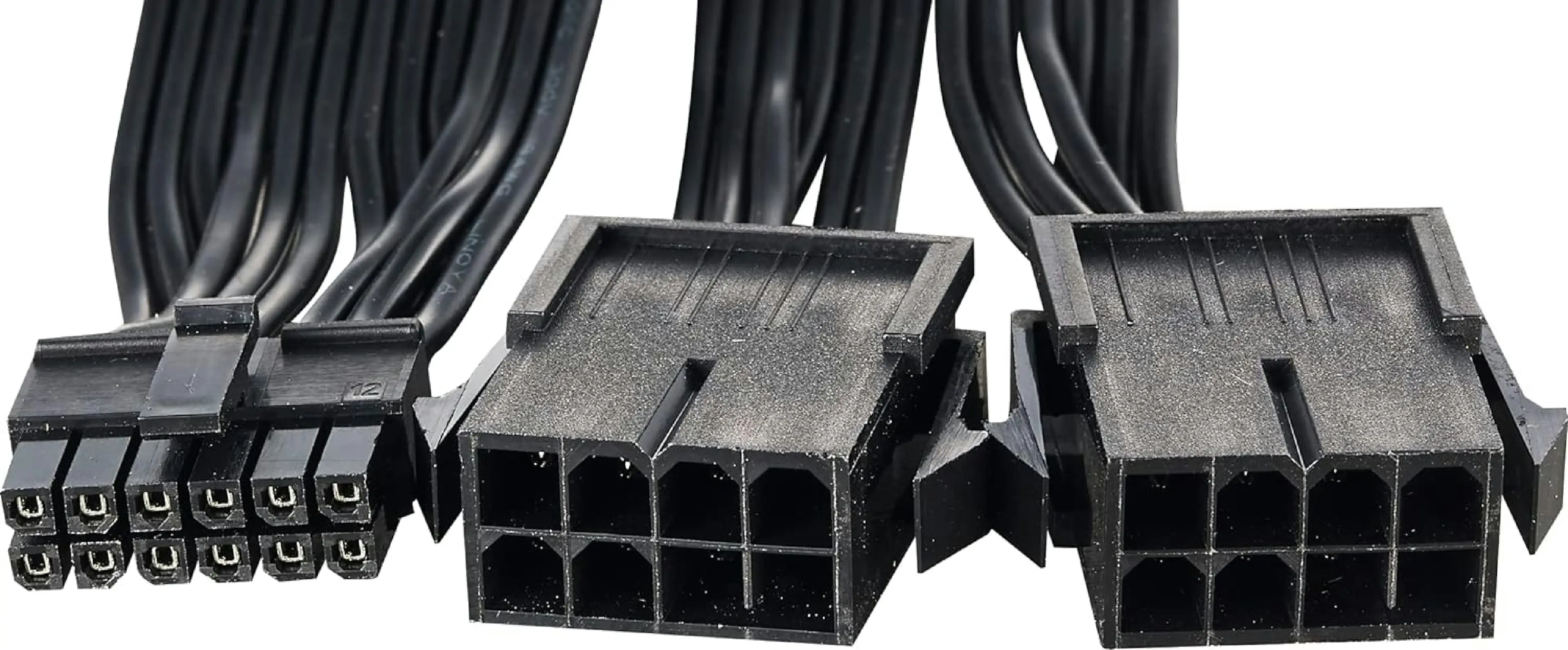 Cooler Master 12-pin To 2x8-pin Vga Adapter - Black