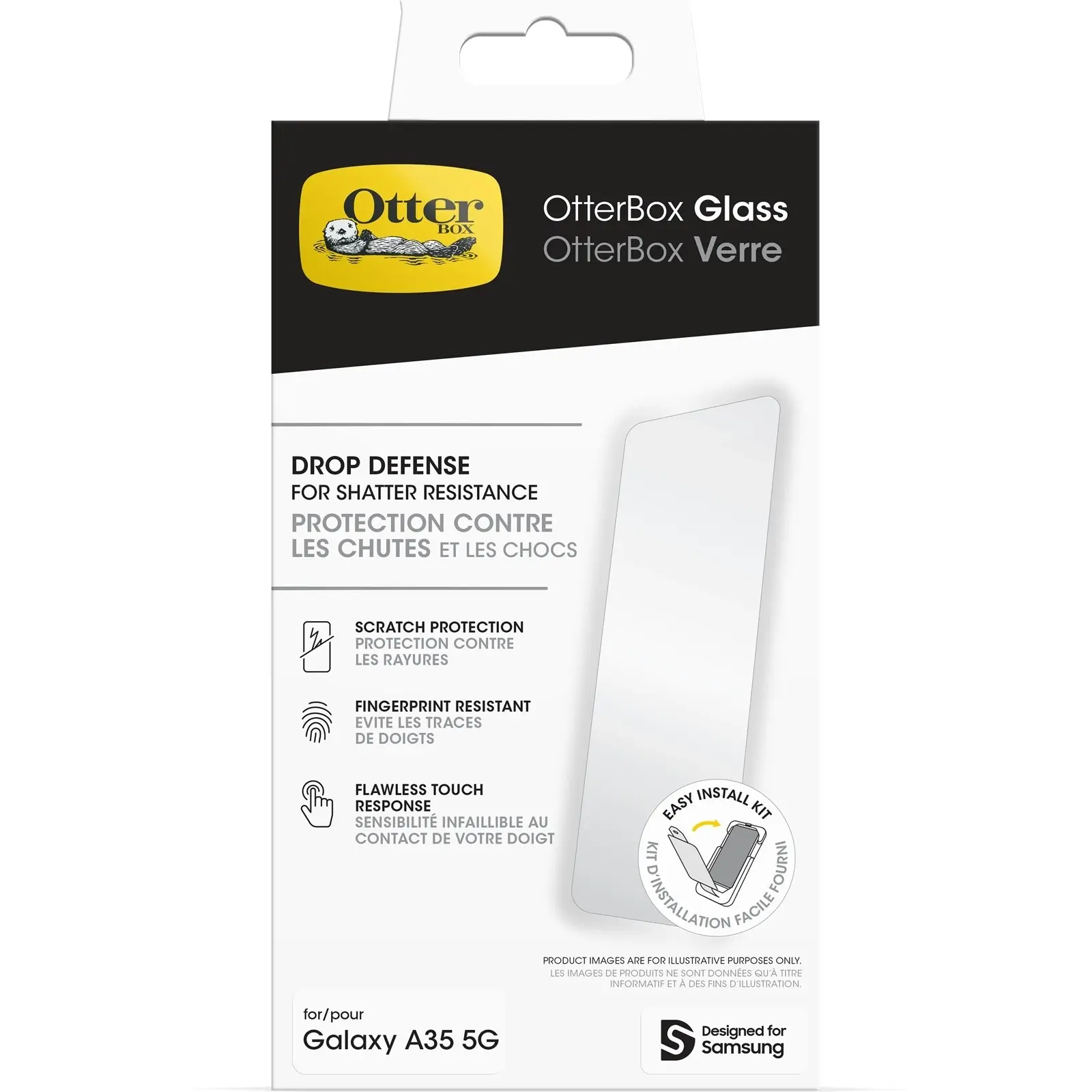 Otterbox Screen Protector For Samsung Galaxy A35 5g 6.6" - Clear