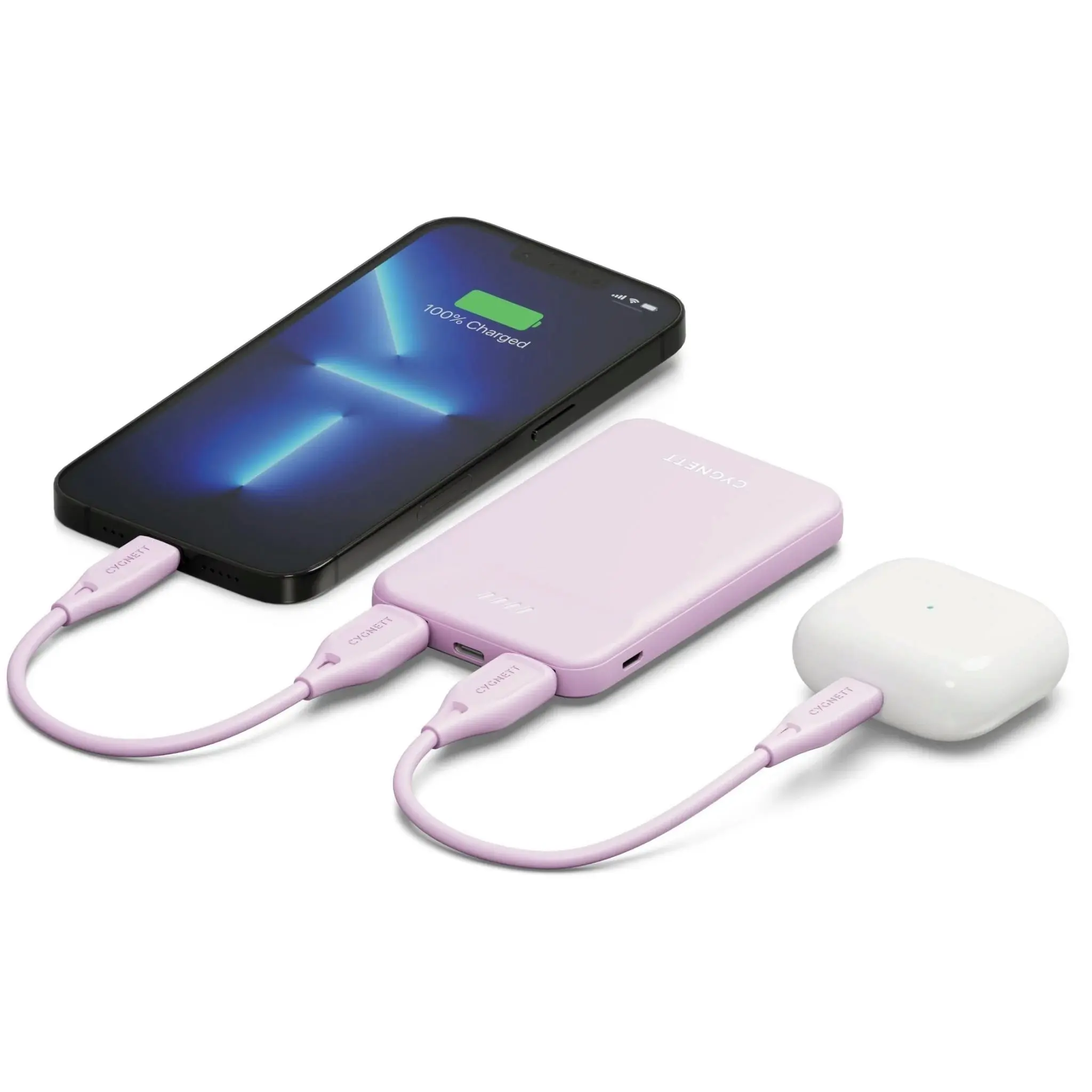 Cygnett Chargeup Move Gen2 5k Power Bank - Pink