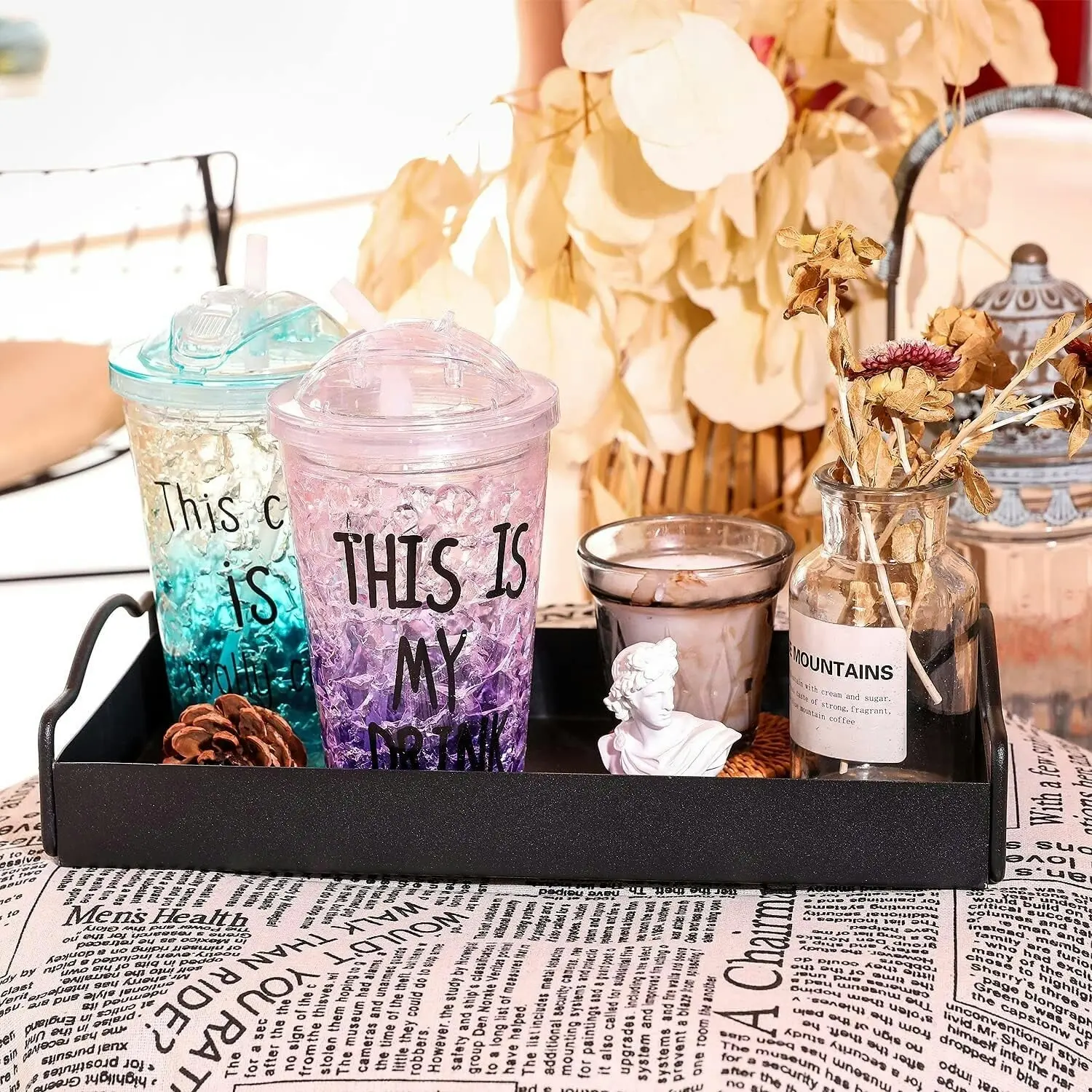 Bathroom Vanity Tray for Countertop | Stylish and Functional Organizer