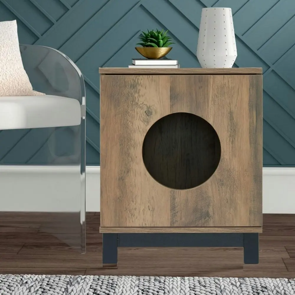 Bronx Pet House End Table | Stylish Bedside Table for You and Your Pet