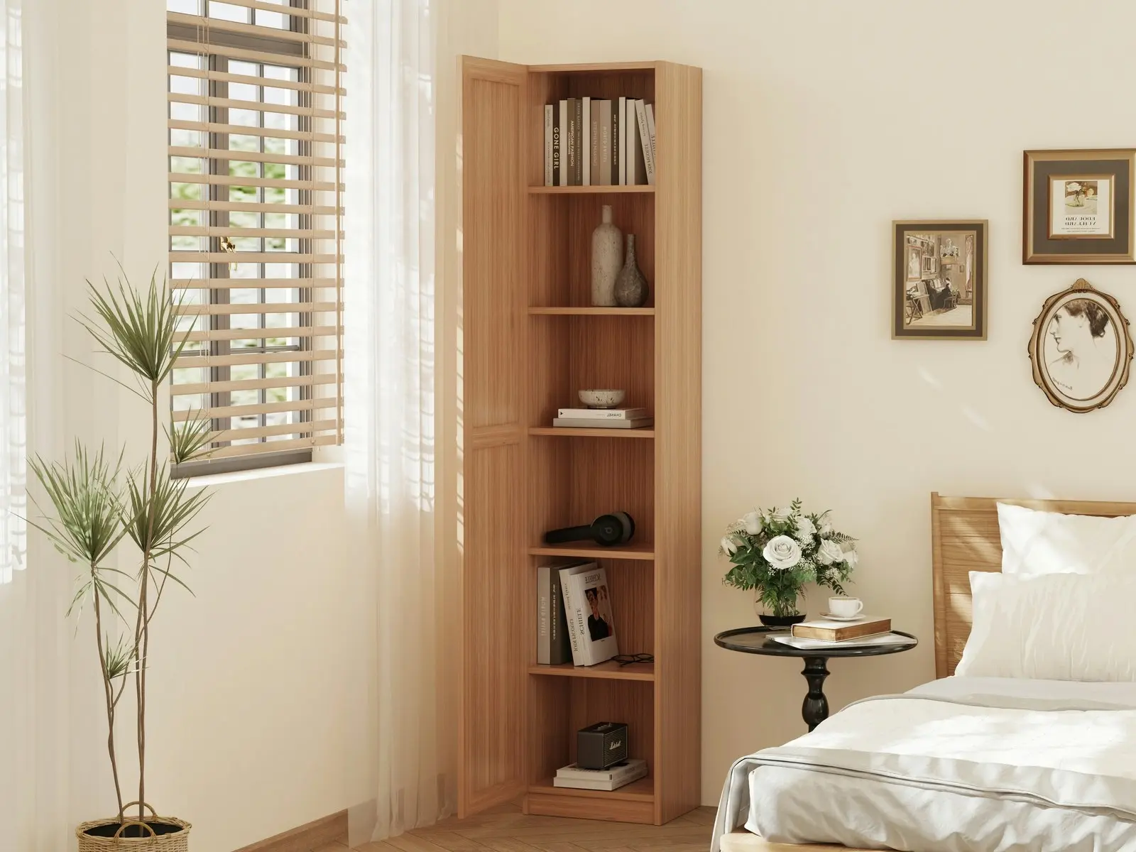 Boho Pantry Cabinet