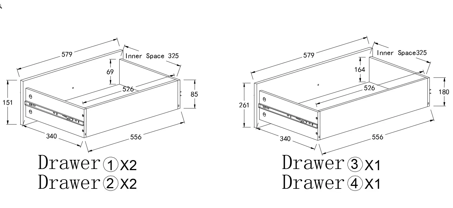 Bronx 6 Chest of Drawers Dresser Lowboy | Modern Storage Solution