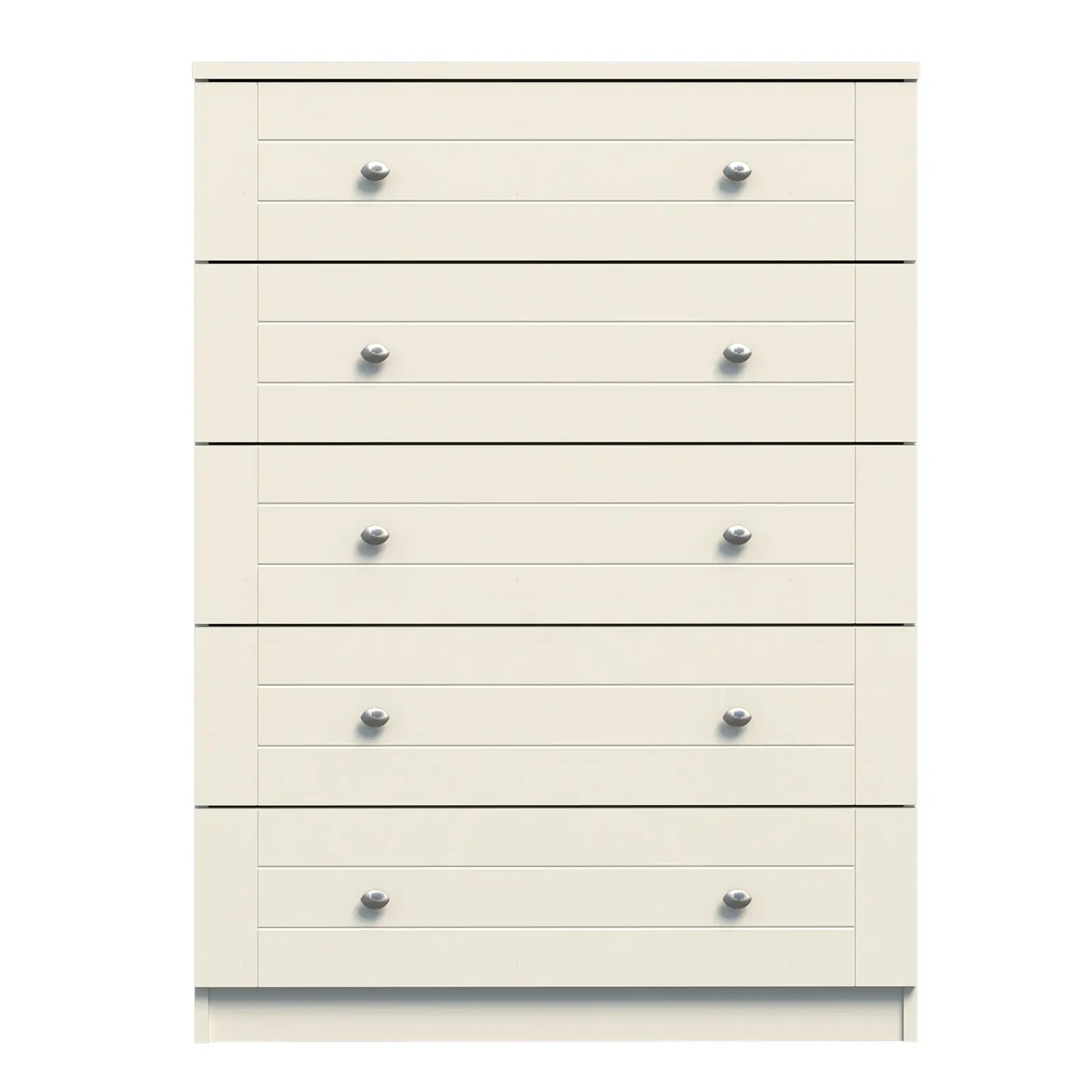 Harriet 5 Drawer Chest Dresser Tallboy - Elegant Storage Solution for Compact Spaces