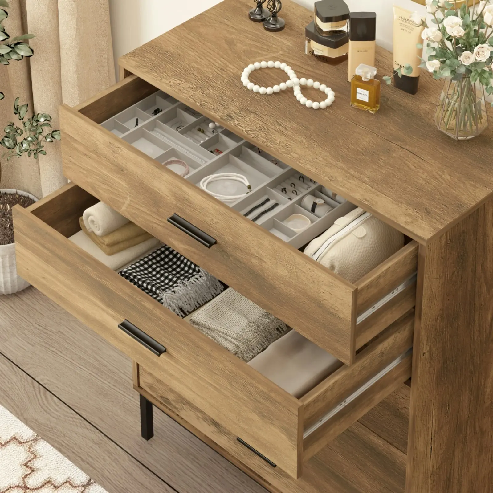 Bronx Chests of 5 Drawers Tallboys & Dressers