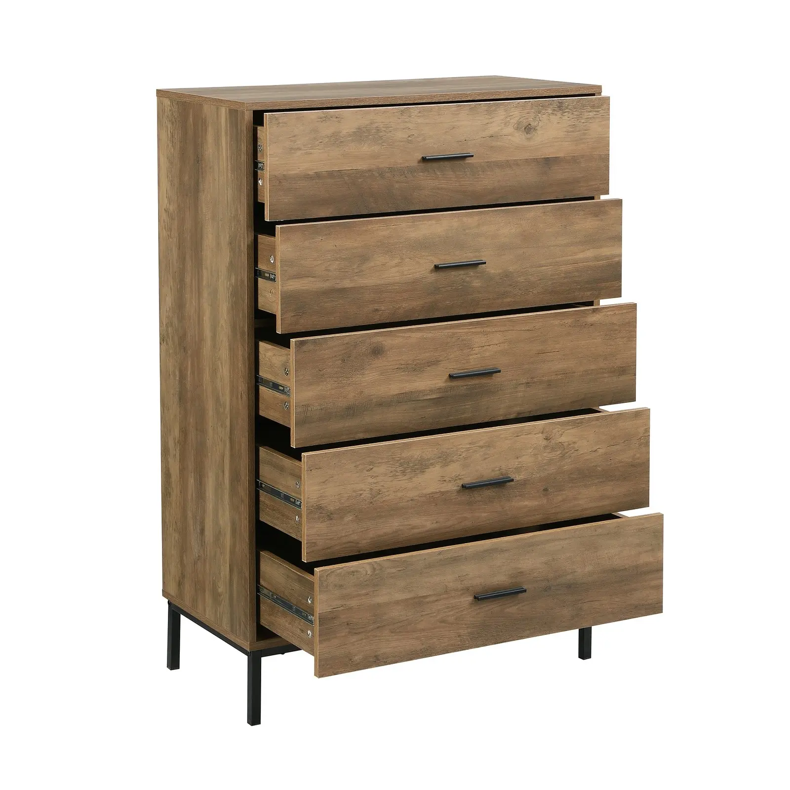 Bronx 5 Chest of Drawers Tallboys & Dressers