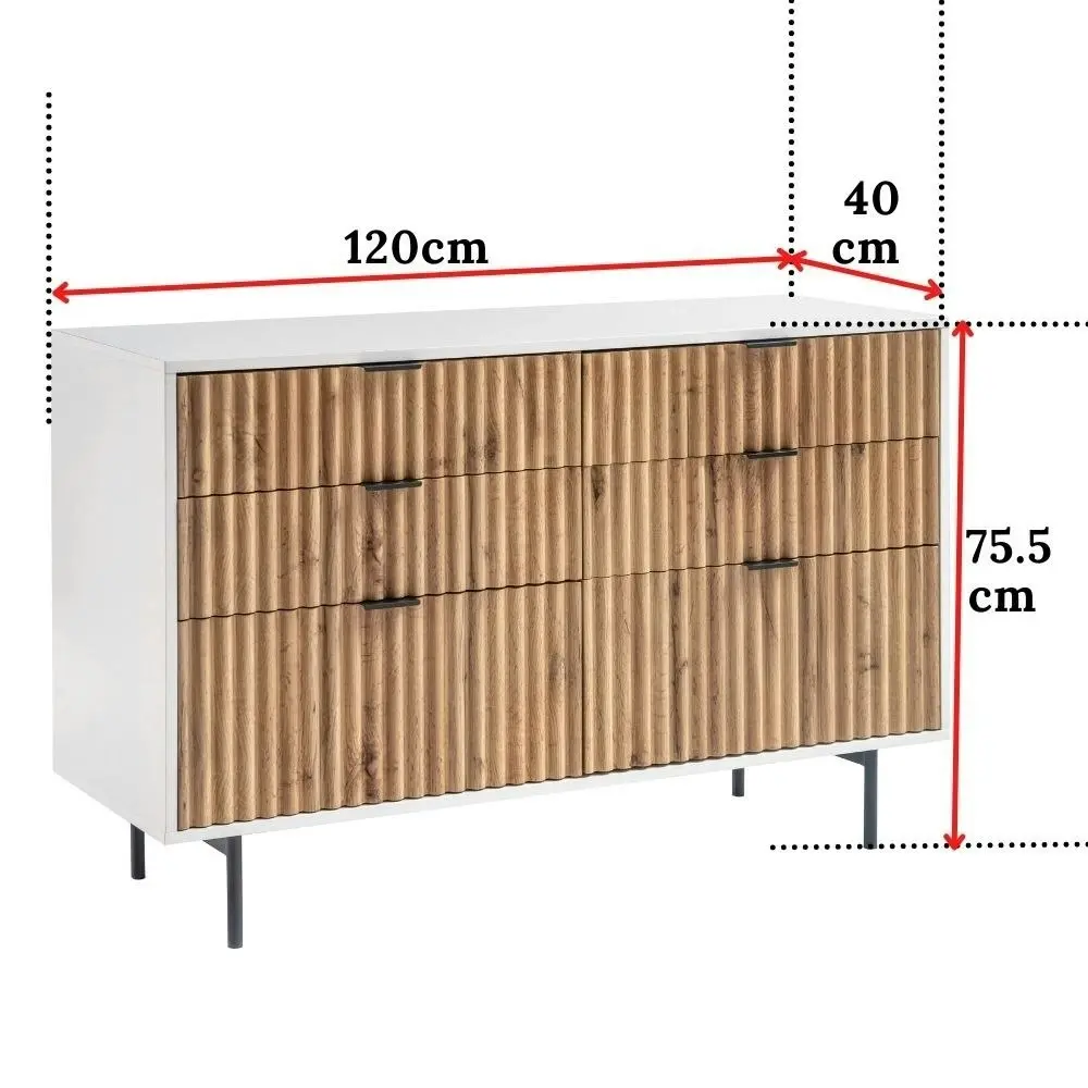 Chelsea Chest of 5 Drawers Dresser and Chest of 6 Drawers Dresser