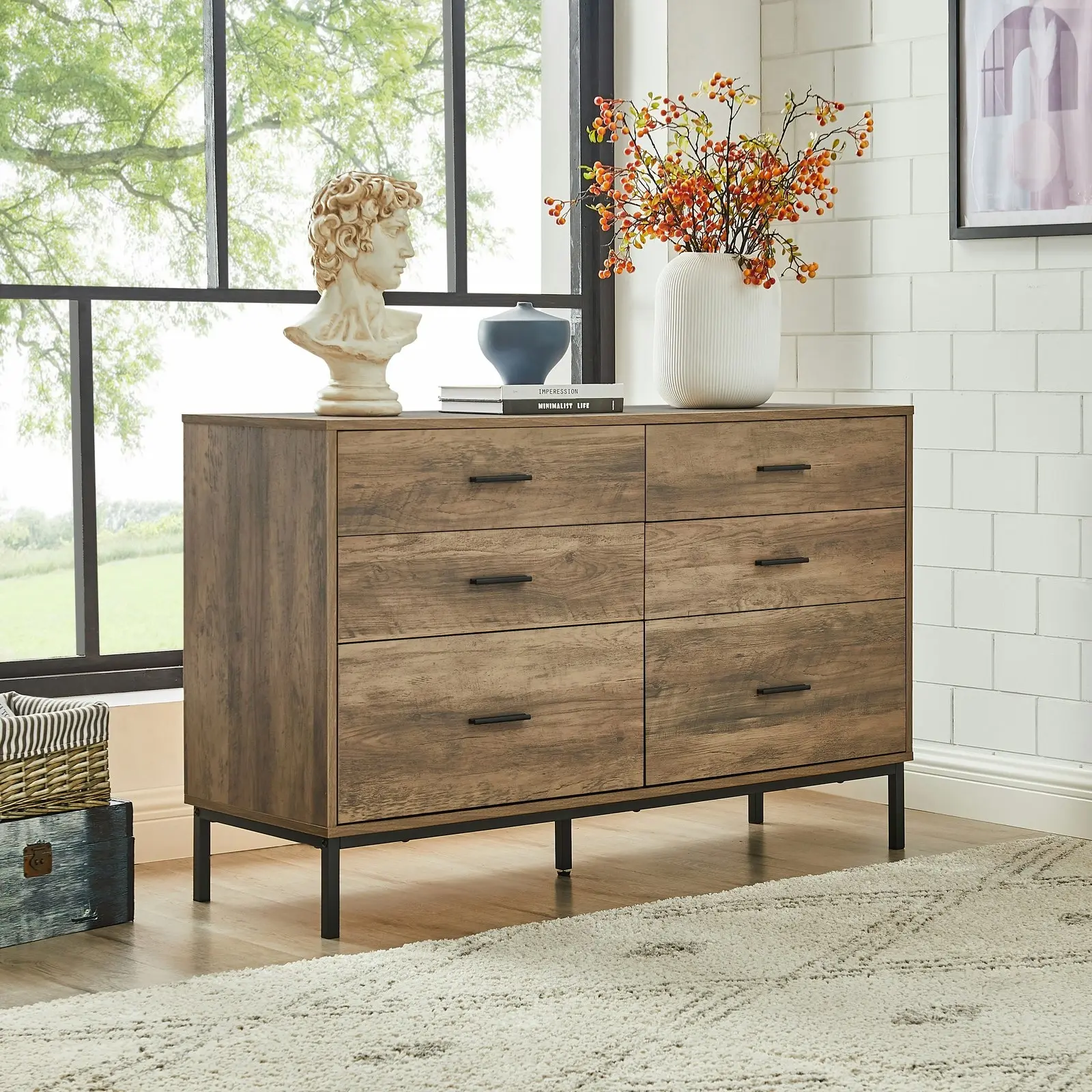 Bronx 5 Drawer & 6 Drawer Chest Bundle | Modern Storage for Your Home