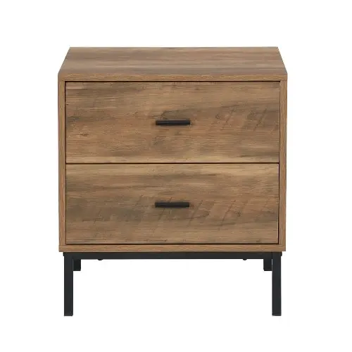 Bronx Bedside Tables | Set of 2 Stylish & Functional Units for Bedroom Storage