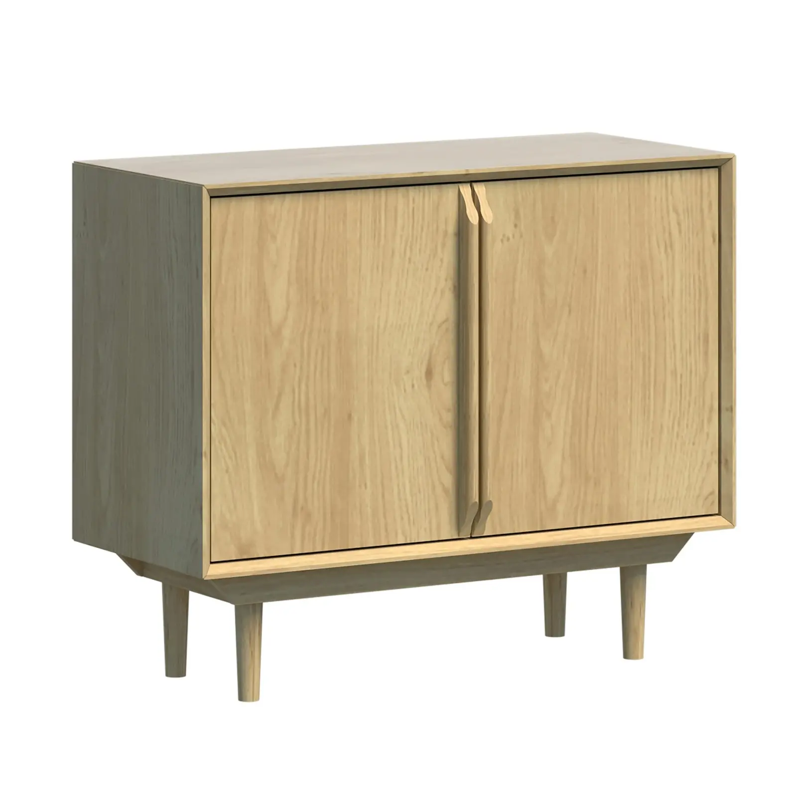 Swedish Compact Sideboard Buffet Cabinet | Stylish and Space-Saving Storage Solution