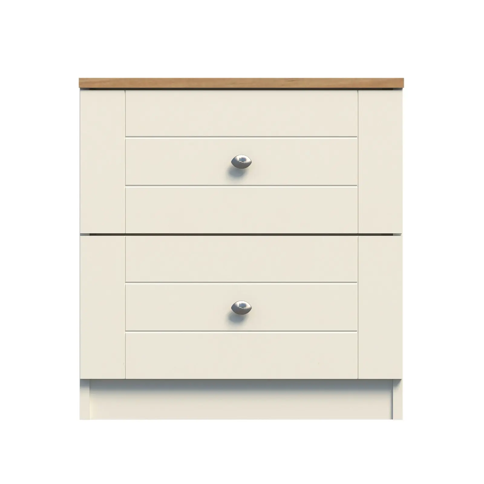 HARRIET Chest of 2 Drawer Bedside Table