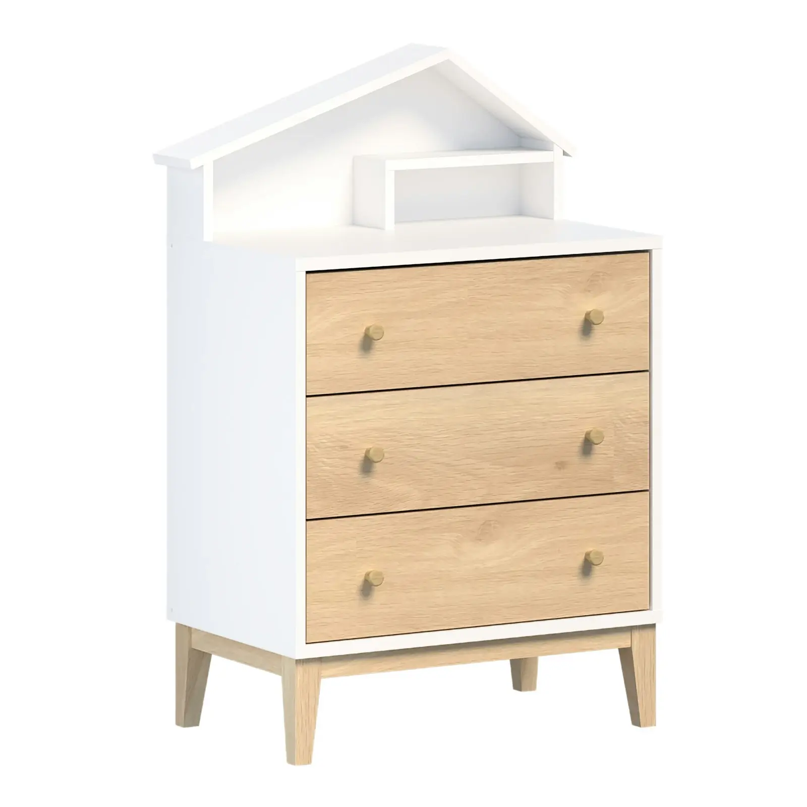 House Kid 3 Chest of Drawers Chest Stoage Cabinet | Children's Bedroom Furniture for Stylish Storage