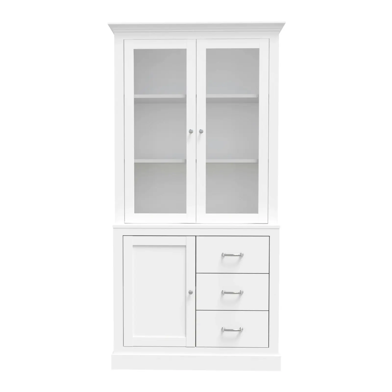 Ashford Display Storage Cabinet 3 Doors 3 Drawers