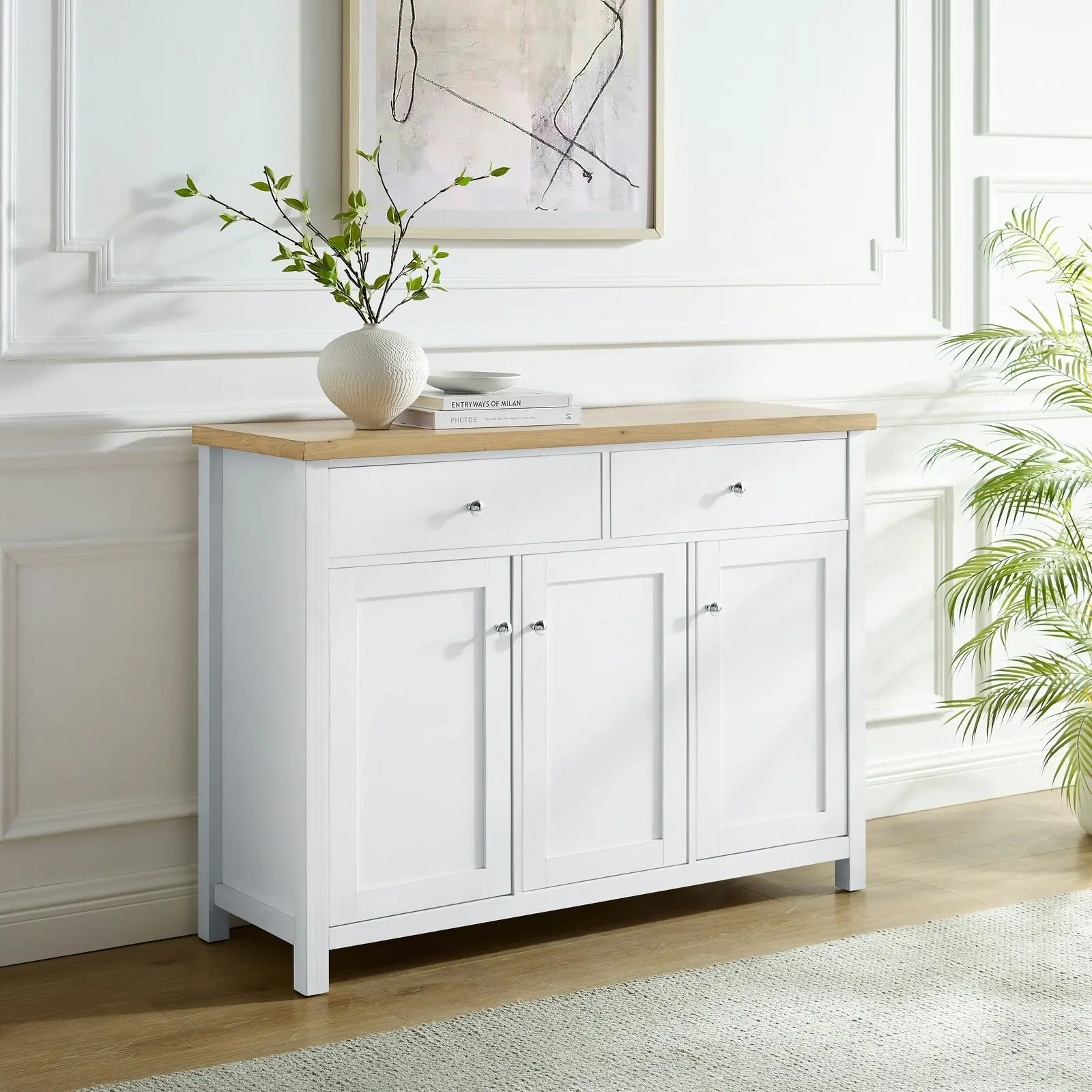 Cosmoliving 2 Drawers 3 Doors Buffet Sideboard