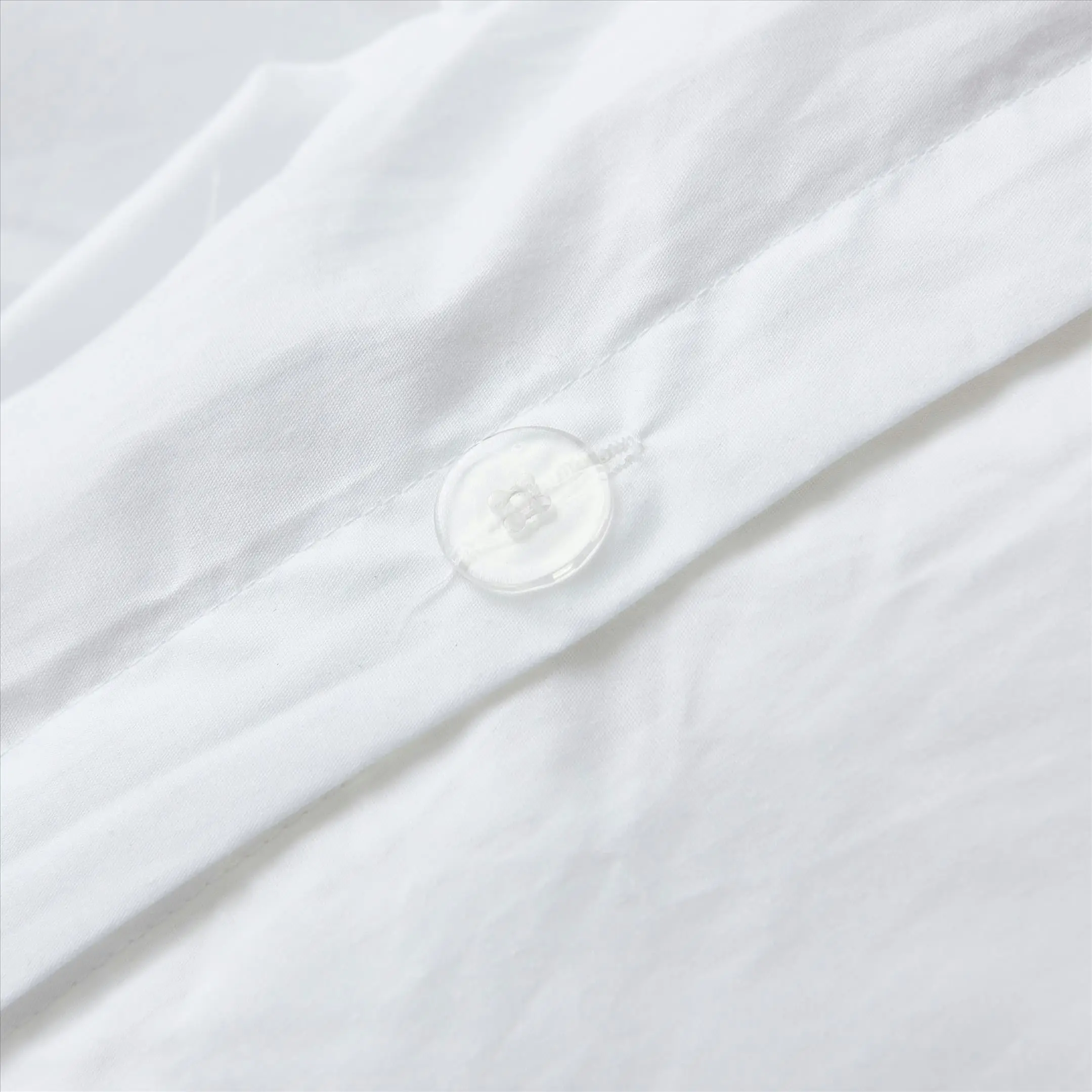 Cotton White Diamond Pinch Pleated Pintuck Doona Quilt Cover Set