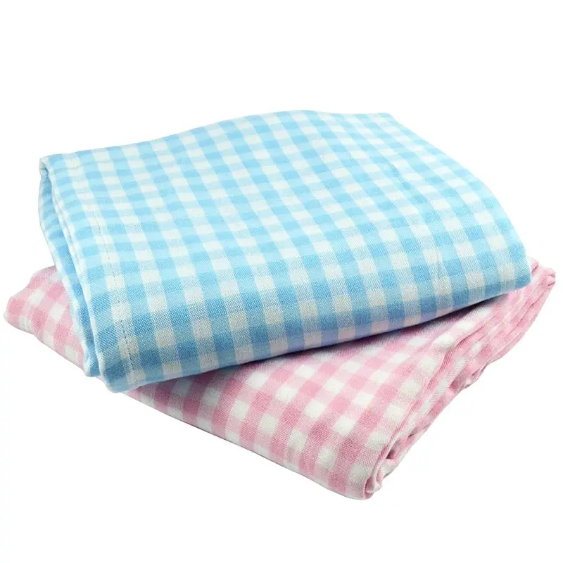 100% Bamboo Baby Swaddle Blanket Muslin Wrap Burping Cloth