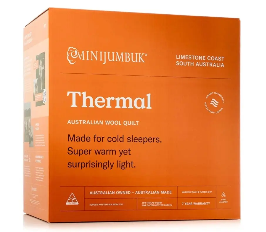 New Minijumbuk Thermal Wool Quilt Doona Duvet