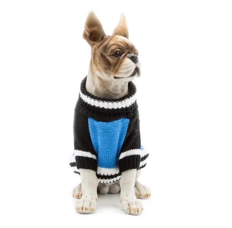 New Dog Puppy Pet Cat Winter Knitted Sweater Coat Vest Warm Outfit S M L XL B