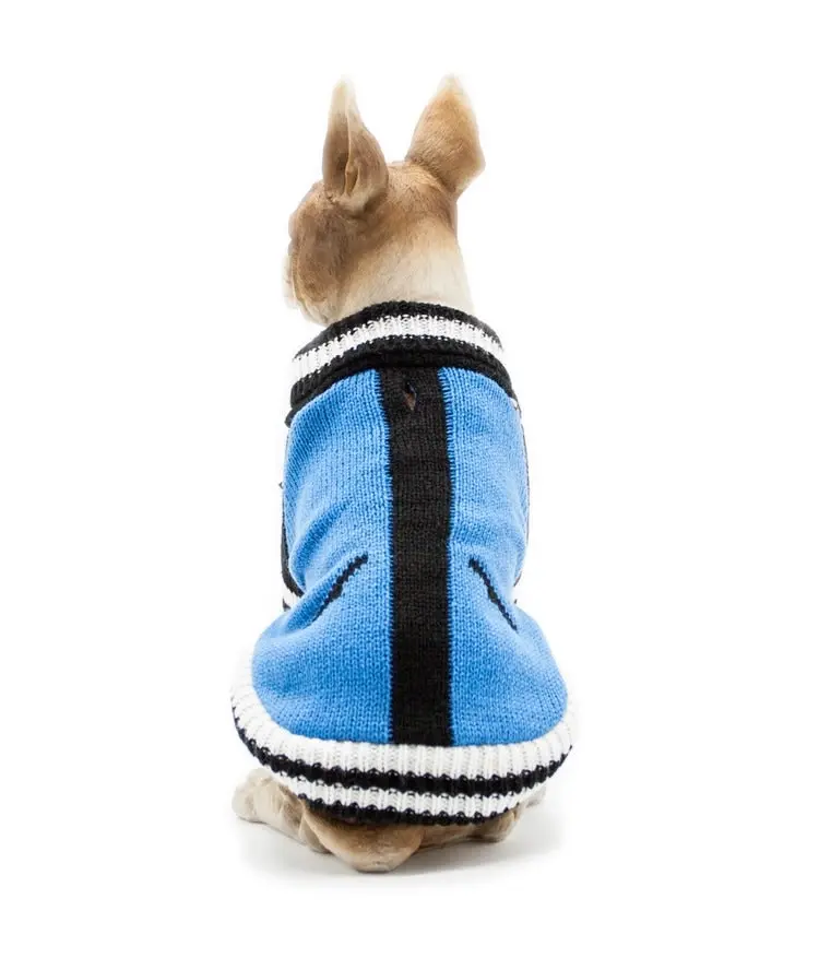 New Dog Puppy Pet Cat Winter Knitted Sweater Coat Vest Warm Outfit S M L XL B