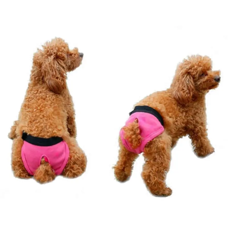 Dog Pet Sanitary Undie Underpants Diaper Adjustable Nappy Pants