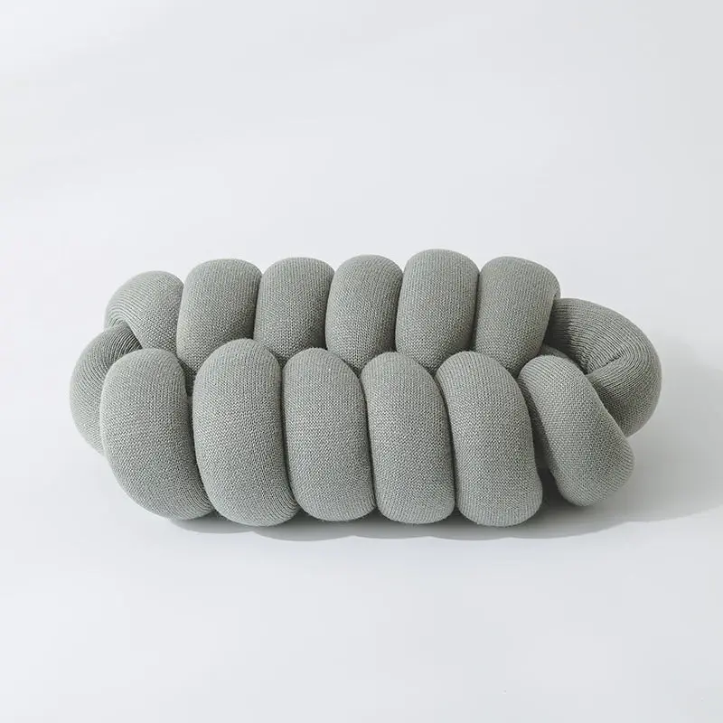 100% Handmade Knot Cushion Pillow  45x25x15cm