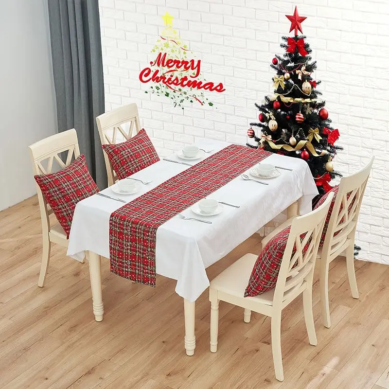 Christmas Pattern Dining Table Runner 220x30cm