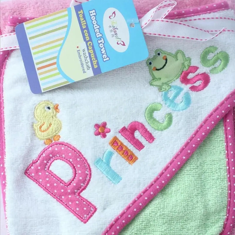 100% cotton 350GSM Baby Kid Bath Towel Hooded Towel 16 Cute designs