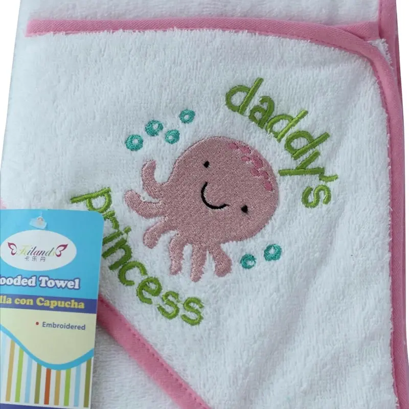 100% cotton 350GSM Baby Kid Bath Towel Hooded Towel 16 Cute designs