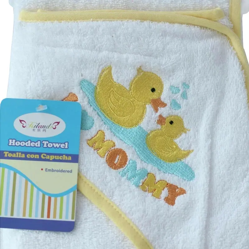 100% cotton 350GSM Baby Kid Bath Towel Hooded Towel 16 Cute designs