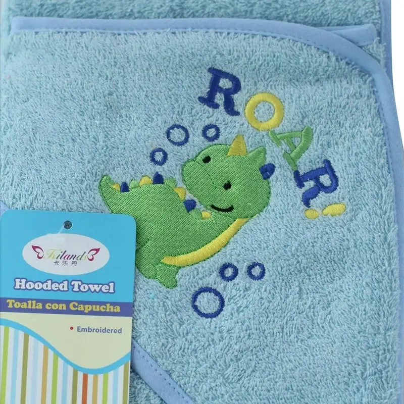 100% cotton 350GSM Baby Kid Bath Towel Hooded Towel 16 Cute designs