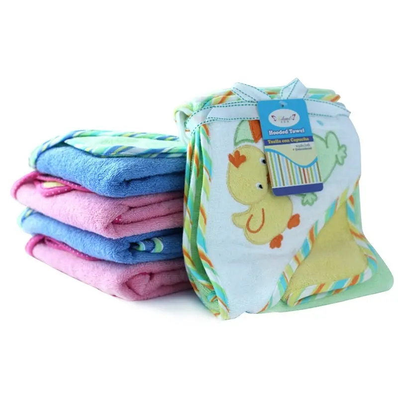 100% cotton 350GSM Baby Kid Bath Towel Hooded Towel 16 Cute designs