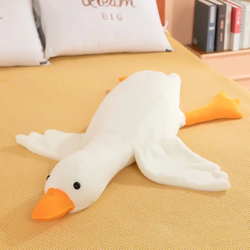 Large Jumbo White Goose Plush Toy 130cm 160cm 190cm Long