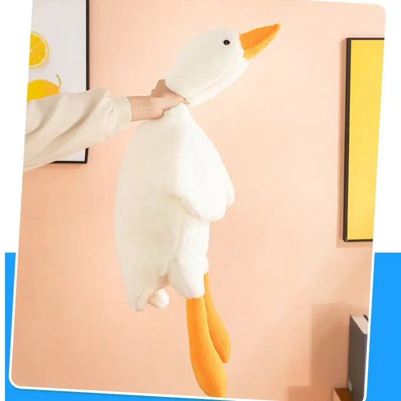 Large Jumbo White Goose Plush Toy 130cm 160cm 190cm Long