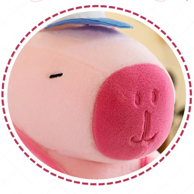 Super Cute Soft Fleece Capybara Plush Toy Baseball Backpack 68cm Pink