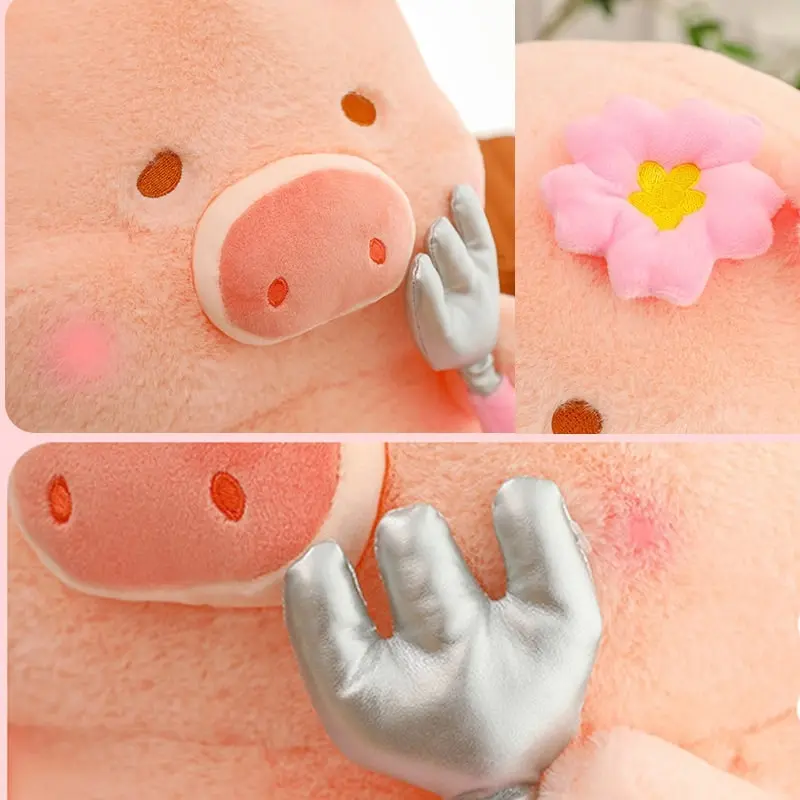 Super Cute Soft Fleece Large Dining Pig Plush Toy 65cm Tall