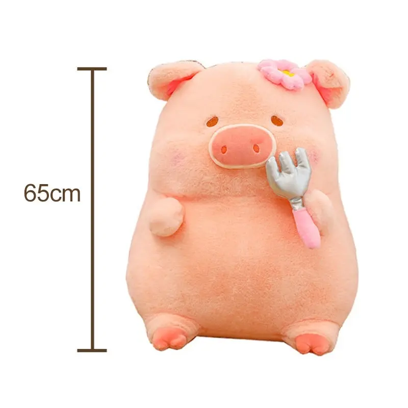 Super Cute Soft Fleece Large Dining Pig Plush Toy 65cm Tall